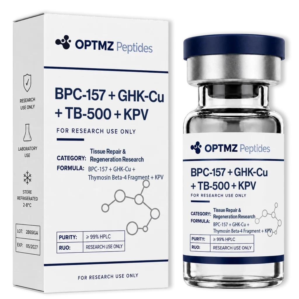 KLOW (BPC-157 + GHK-Cu + TB-500 + KPV)